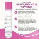 TRI Aerogel Hairspray - Non-Toxic Hair Finishing Spray for Styling, Volumizing and Holding Curly Hair with Flexible Hold - For Women and Men - Pack of 3 (10.5 oz)