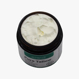 Certified Organic Beef Tallow Skin Cream - 1 Ingredient Tallow Cream Moisturizer for Sensitive Skin to Soothe the Effects of Eczema, Rosacea and Baby. (Unscented)