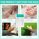 Patchology PoshPeel Pedicure Supplies - Foot Peel Mask Soak for Mom Self Care Treatment, Pedicure Foot Spa, Peeling Mask, Pedicure Booties w/Deep Exfoliation for Baby-soft Skin, Gifts for Mom - 1 Pair