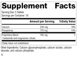 Standard Process Calsol - Provides Skeleton, Digestive, Muscle, and Gallbladder Support with Whole Food Calcium, Phosphorus, and Magnesium Citrate - Vegan, Vegetarian, Gluten Free - 90 Tablets