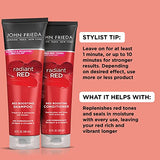 John Frieda Radiant Red Red Hair Conditioner, Daily Deep Conditioner, with Pomegranate and Vitamin E, Helps Replenish Red Hair Tones, 8.3 Ounce (2 Pack)