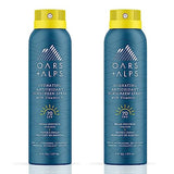 Oars + Alps Hydrating SPF 70 Sunscreen Spray, Infused with Vitamin C and Antioxidants, Water and Sweat Resistant, 6 Oz, 2 Pack