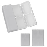 FYY 2 Pcs Daily Pill Organizer, 7 Compartments Portable Pill Case Travel Pill Organizer,[Folding Design]Pill Box for Purse Pocket to Hold Vitamins,Cod Liver Oil,Supplements and Medication-Grey