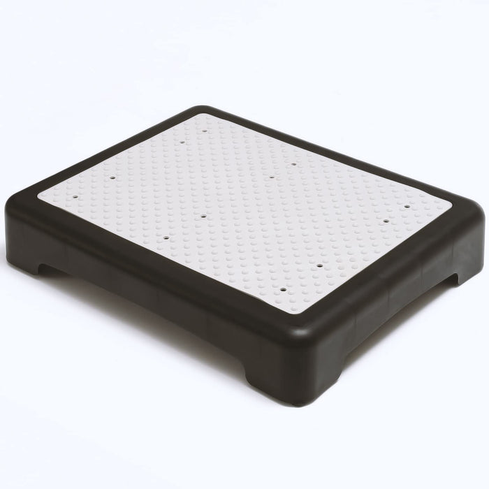 Outdoor Step 3-1/2 Inch, Indoor Step Stool for Bed, Portable Car Step Stool, Antislip Half Step Platform for Elderly, Mobility Step for SUV Stairs, Shower – Up to 500 lbs