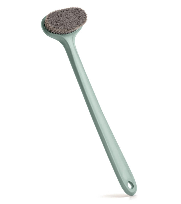 surlees Back Scrubber for Shower, Bath and Body Brush for Elderly, Men and Women, 15 Inch / 38 CM (Cyan, Soft-6)