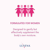 Luvena Lubricant - Enhanced Personal Lubricant for Women - Relieves Feminine Dryness Symptoms - Intimate Skin Care & Menopause Support - Water Based, Paraben & Glycerin Free - 170 Pumps (2 Pack)