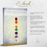 Premium Crystals and Healing Stones Premium Kit in Wooden Box - 7 Chakra Stones Healing Set, Rose Quartz, Amethyst Cluster, Quartz Points, Chakra Pendulum, EBook, Poster, Made-in-USA, Gift Ready