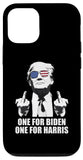 iPhone 12/12 Pro Trump Middle Finger Funny Joe Biden Trump 2024 Patriot Case