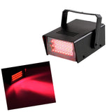 Mini Red Strobe Stage Light Dance Strobe Lights with Super Bright 24 LEDs Adjustable Speed Flash Party Lighting Best for Home Room Parties Kids Birthday Halloween Christmas Wedding Show Club Pub