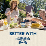 HELLMANN'S Vegan Creamy And Delicious Mayonnaise, No Artificial Flavours Or Preservatives, Perfect Taste For Sandwiches, Barbecue, Cooking, Lunch And Dinner (270g)