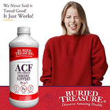 Buried Treasure ACF Extra Strength Immune Support, 16oz. with Dose Cup, Vitamins and Herbs, Dietary Immunity Boost Supplement