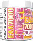 Evlution Nutrition EAA7000 - Pre & Post Workout Powder - Muscle Building + Recovery Supplement - 7g Essential Amino Acids + 5g BCAAs - Endurance + Energy Support - 30 Servings - Pink Lemonade