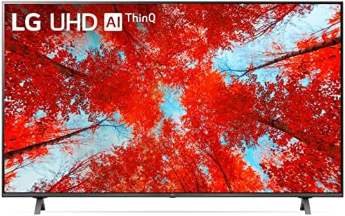LG 55-Inch Class UQ9000 Series Alexa Built-in 4K Smart TV (3840 x 2160), 60Hz Refresh Rate, AI-Powered 4K, Cloud Gaming (55UQ9000PUD, 2022) (Renewed)