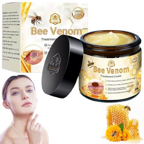 Bee Venom Skin Treatment Cream, Bee Venom Treatment Cream, Professional Bee Venom Repair Cream, Bee Venom Cream for All Body Parts (1PC)