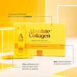 Absolute Collagen Marine Liquid Collagen Supplement for Women - 8000mg Collagen in Each Sachet - Higher Absorption Than Tablets or Powder - Mango & Mandarin Flavour - 14 Sachets per Box