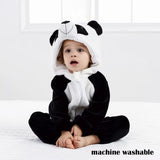 QIAONIUNIU Halloween Baby Panda Costumes Toddler Outfit Infants Cosplay Romper 18-24 Months