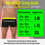 BLITZU Umbilical Hernia Belt for Men and Women – Abdominal Support Binder for Belly Button Hernia Support, Relieve Pain for Incisional, Femoral, Hiatal, & Inguinal Hernia Surgery Prevention Aid L-XL