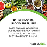 Natures Plus Advanced Therapeutics Hypertrol Rx Blood Pressure - 60 Vegetarian Tablets - Magnesium & Chromium Supplement with Botanical Herbs - Gluten-Free - 30 Servings