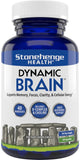 Stonehenge Health Dynamic Brain Supplement – Memory, Focus, & Clarity– Formulated with 40 Unique Nootropic Ingredients: Choline, Phosphatidylserine, Bacopa Monnieri, and Huperzine A