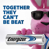 Energizer Ultimate Lithium AA Batteries (6 Pack), 1.5V Lithium Double A Batteries