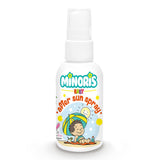 Minoris Baby After Sun Spray - Baby After Sun Care, Organic Content, Zinc Oxide Based, Hypoallergenic, Vegan, Recovery After Sun Exposure, Soothing, Sunburn Care, 0-6 Months 100ML