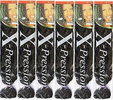 X-pression Premium Original Ultra Braid. - Color 33 (Pack of 6)