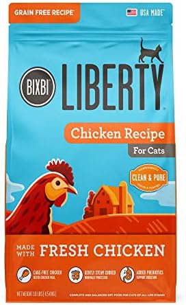 BIXBI Liberty Dry Food Chicken Recipe for Cats, 3lb