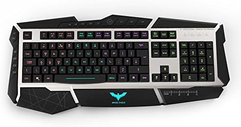 Havit Lammergeier LED Definable RGB 7 Backlit Programmable Wired Mute Gaming Keyboard (HV-KB346L)