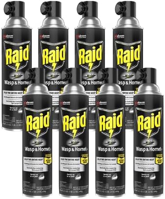 Raid Wasp and Hornet Killer, 17.5 Oz (Pack of 8)