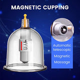 Scienlodic 24pcs Cupping Sets, Portable Electric Cupping Therapy Set Machine with Pump, Professional 24 Vacuum Suction Cups, Electric Universal Cupping Kit for Homeuse