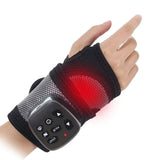 Heated Wristband, Multi-Function Hand Joint Vibration Massage Wristband Wrist Heating Massager, Both Right and Left Hands Can be Used