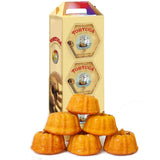 Tortuga Caribbean Classic Golden Original Rum Cakes – 4 oz. - 6 Pack - The Perfect Premium Gourmet Gift for Stocking Stuffers and Christmas Gifts - Great Mini Cakes for Delivery