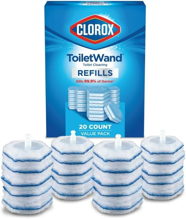 CLOROX ToiletWand Toilet Cleaning System (20 Refills Count)