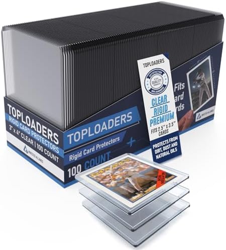 Premium 20PT - 360PT Top Loaders for Cards | Hard Card Sleeves. Baseball Card Protectors. Trading Card Top Loader. Toploader Card Protectors. MTG + Pro Sports Cards Toploaders. Protectors Hard Plastic