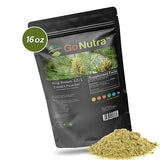 Go Nutra - Pine Pollen Powder, Potent 10:1 Pine Pollen Powder from Masson Pine Trees, Pure Powdered Pine Pollen for Tea, Coffee, Juice, Smoothies, and More, Non-GMO, Vegan, 8 oz