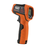 Klein Tools IR5 Dual Laser 12:1 Infrared Thermometer Digital Backlit & CL120VP Electrical Voltage Test Kit with Clamp Meter, Three Testers, Test Leads, Pouch and Batteries