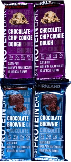 Kirk_land sig. Protein Bar Variety Pack Chocolate Brownie and Chocolate Chip Cookie Dough 20 Count