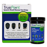 TruePoint Generic Test Strips 50 Count for Use with OneTouch Ultra, Ultra2, and UltraMini & UltraSmart Meters.