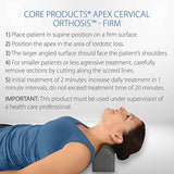 Core Products Apex Orthosis Cervical Traction Device, Neck & Shoulder Relaxer, Stretcher, Promotes Spinal Health, Alignment - Firm