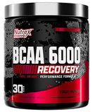 Nutrex Research - BCAA Powder 6000 Amino Acid - 6 Grams of BCAAs Amino Acids Supplement for Post Workout Recovery & Muscle Growth - Amino Energy Workout Recovery Drink (Fruit Punch - 30 Servings)