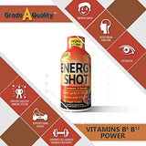 Vitamin Energy Shots, Fruit Punch Flavor, Up to 7+ Hours of Energy, 1.93 Fl Oz, 12 Count