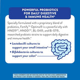 Nature’s Way Fortify Optima Daily Probiotic, 35 Billion, 15 Strains, Prebiotic, 60 Capsules