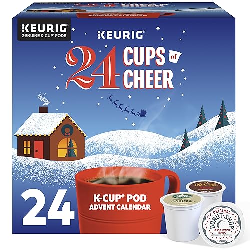 Keurig Advent Calendar Variety Pack, Single Serve K-Cup Pods, 24 Count