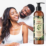 Edible Massage Oil for Couples, Sensual Massage Oil for Massage Therapy, Massage Lotion for Massage Therapy, Warming Massage Oil, Massaging Oil, Body Massage Oil for Sore Muscles, Nuru Oil - 8 fl oz