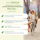 Hyperbiotics Pro Probiotics for Men | Time Release Tablets | Digestive Health, Immune System Support, Urinary, Prostate* | Shelf Stable | Vegan, Dairy & Gluten Free | 60 Count