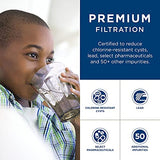 GE MWF Refrigerator Water Filter | Certified to Reduce Lead, Sulfur, and 50+ Other Impurities | Replace Every 6 Months for Best Results | Pack of 1