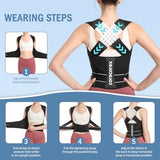 Generic Corecorex™ Instant Posture Corrector Adjustable Back Straightener for Men and Women Relieves Neck, Shoulder and Back Pain Provides Support (XX-Large(191-2141b))