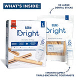 BARK Bright Large Dental Kit for Dogs, 26.29 oz, Count of 30