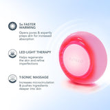 FOREO UFO mini 2 Red Light Therapy For Face - Deep Facial Hydration - Anti Aging - Face Moisturizer - Full LED Spectrum - Pearl Pink