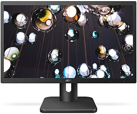 AOC 20E1H 20" HD 1600x900 Gaming Monitor, 5ms, Flickerfree, HDMI/VGA (Renewed)